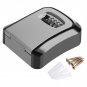 4 Digit Combination Key Lock Box Wall Mount Safe Security Storage Case Organizer