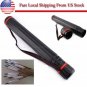 Adjustable Arrow Case Back Quiver Shoulder Tube Telescopic Elastic Tube+Strap US