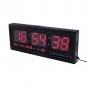 Digital Large Big Jumbo LED Home Wall Desk Clock With Calendar Temperature US