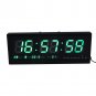 Digital Large Big Jumbo LED Home Wall Desk Clock With Calendar Temperature US