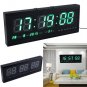 Digital Large Big Jumbo LED Home Wall Desk Clock With Calendar Temperature US