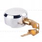 2X Van Garage Shed Door Security Padlock & Hasp Set Heavy Duty 73mm Steel + Bolt
