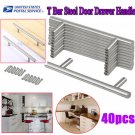 40 Stainless Steel Kitchen Cabinet Door Knob T Bar Cupboard Drawer Handle Pulls