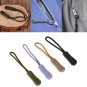 10Pcs EDC Zipper Pulls Slider Cord Rope Puller Ends Lock Zip Clip Buckle For Bag