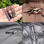 10Pcs EDC Zipper Pulls Slider Cord Rope Puller Ends Lock Zip Clip Buckle For Bag