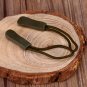 10Pcs EDC Zipper Pulls Slider Cord Rope Puller Ends Lock Zip Clip Buckle For Bag