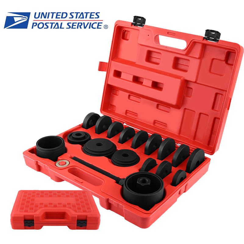 FWD Front Wheel Drive Bearing Removal Adapter Puller Pulley Tool Kit with Case
