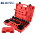 FWD Front Wheel Drive Bearing Removal Adapter Puller Pulley Tool Kit with Case