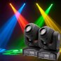 2PCS LED Mini Beam Stage Lighting Moving Head Lights DMX512 Party DJ Light USA
