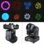 2PCS LED Mini Beam Stage Lighting Moving Head Lights DMX512 Party DJ Light USA