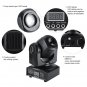 2PCS LED Mini Beam Stage Lighting Moving Head Lights DMX512 Party DJ Light USA