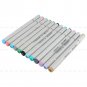 FINECOLOUR Set Marker Pen Sketch Manga Graphic + Bag EF101 24 36 48 72 Color