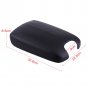 Black Hand Leather Arm Rest Cover & Base Console Lid For 08- 12 Honda Accord