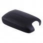 Black Hand Leather Arm Rest Cover & Base Console Lid For 08- 12 Honda Accord