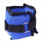 1Pair Adjustable Ankle Weights Pair Running Wrist Arm Gym Leg Exercise Blue New