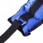 1Pair Adjustable Ankle Weights Pair Running Wrist Arm Gym Leg Exercise Blue New