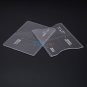 Acrylic Clear Template Handcrafting Set For Leather Wallet Pattern DIY Craft coi
