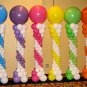 Balloon Column Base w/ Stand Pole Pipe Upright Display Kit Wedding Decor