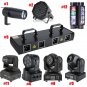 LED Club Disco Moving Head Beam Lights DMX Stage Lighting Party DJ XMAS Light US