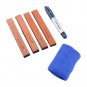USPS Professional Knife Sharpener System Sharpening Kitchen Fix Angle +4 Stones