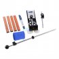 USPS Professional Knife Sharpener System Sharpening Kitchen Fix Angle +4 Stones