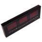 Big Digital LED Home Office Desk Calendar Temperature Date Wall Clock Red LED
