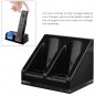 2x Rechargeable Battery Pack+ Dual Charger Dock Station For Nintendo Wii Remote
