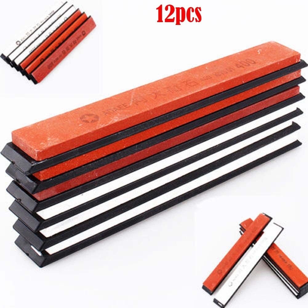 12pcs Pack Sharpening Stones for Kitchen Knife Sharpener Professional Sharpening