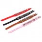 Pet Adjustable PU Leather Studded Spiked Buckle Cat Puppy Dog Collar Rivet Strap