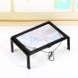 2017 A4 Page Hands Free 3x Magnifying Glass With Light LED Magnifier Reading US