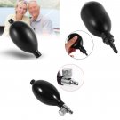 Black Rubber Inflator Bulb w control valve Pump ball for Blood Pressure Monitor