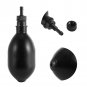 Black Rubber Inflator Bulb w control valve Pump ball for Blood Pressure Monitor