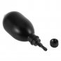Black Rubber Inflator Bulb w control valve Pump ball for Blood Pressure Monitor