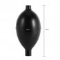 Black Rubber Inflator Bulb w control valve Pump ball for Blood Pressure Monitor
