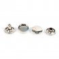 Newest 100pc 6/8/10mm Round Double Cap Rivets Leather Craft Stud Repair Tool DIY