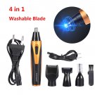 New Mustache And Beard Trimmer Set Hair Cut Clipper Kit Ear Nose Groomer Shaver