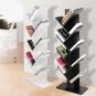 8Shelf Bookcase CD DVD Storage Bookshelf Wood Furniture Book Wall Floating Shelf