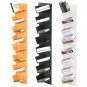 8Shelf Bookcase CD DVD Storage Bookshelf Wood Furniture Book Wall Floating Shelf
