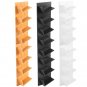 8Shelf Bookcase CD DVD Storage Bookshelf Wood Furniture Book Wall Floating Shelf