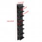 8Shelf Bookcase CD DVD Storage Bookshelf Wood Furniture Book Wall Floating Shelf