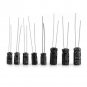 540Pcs 24Value Electrolytic Capacitor Assortment Element Pack Box Set 0.1-1000UF