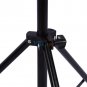 Adjustable Manikin Mannequin Head Holder Hairdressing Training Tripod Stand -US