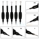 5PCS/Lot Sterile Disposable Tattoo Nozzle Needle Tips and Tube Grip RL/F/M1/M2