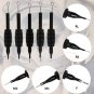 5PCS/Lot Sterile Disposable Tattoo Nozzle Needle Tips and Tube Grip RL/F/M1/M2