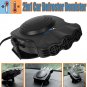 US SHIP 12V Portable Ceramic Heating Heater Fan Car Defroster Demister Black New
