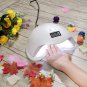 48W SUN5 LED UV Nail Lamp Light Gel Polish Cure Nail Dryer UV Lamp EU/US Plug