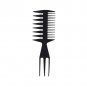 10 Piece Hair Styling Comb Set Professional Black Hairdressing Brush Barbers New