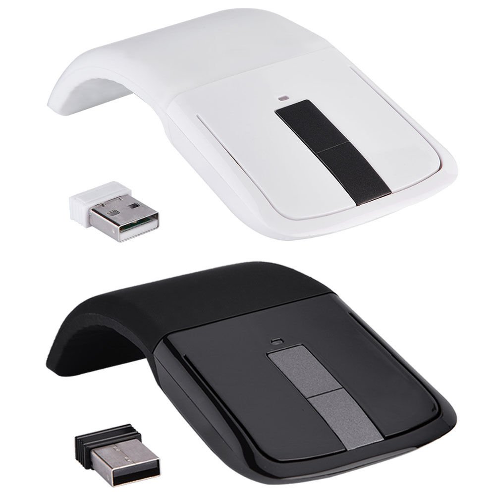 Mini Foldable 2.4Ghz Wireless Optical Mouse Mice with USB Receiver For PC Laptop