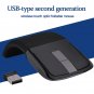 Mini Foldable 2.4Ghz Wireless Optical Mouse Mice with USB Receiver For PC Laptop