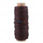 50M 150D 1mm Leather Sewing Waxed Thread Wax String DIY Craft Stitching Tool New